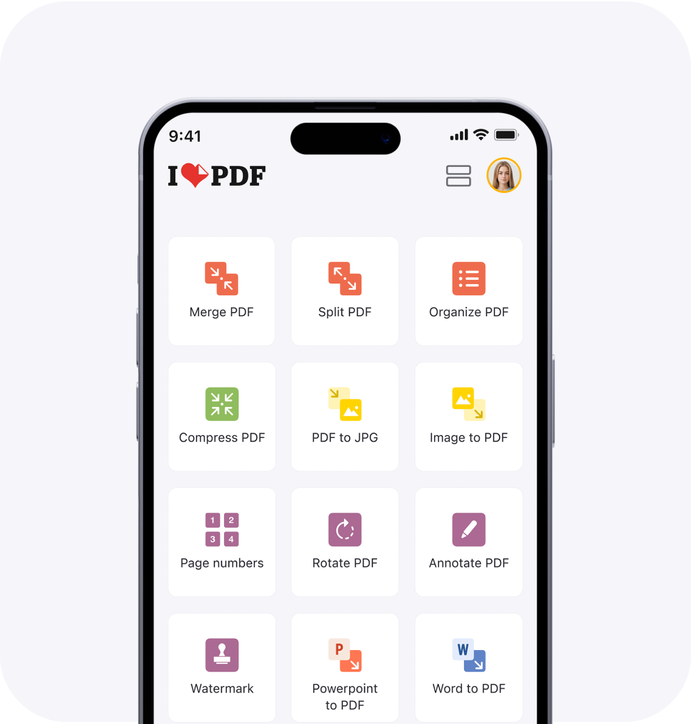 I.pdf iLovePDF for Business. Improving team efficiency