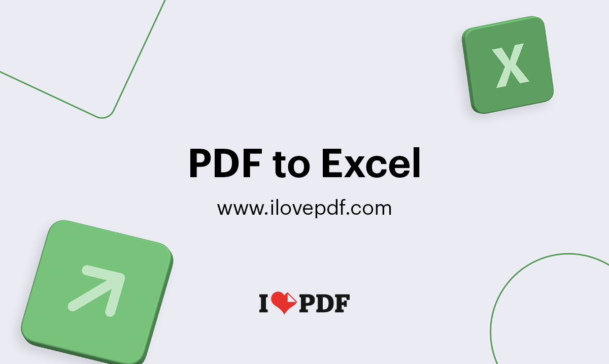 Convert PDF to Excel. PDF to XLS spreadsheets online