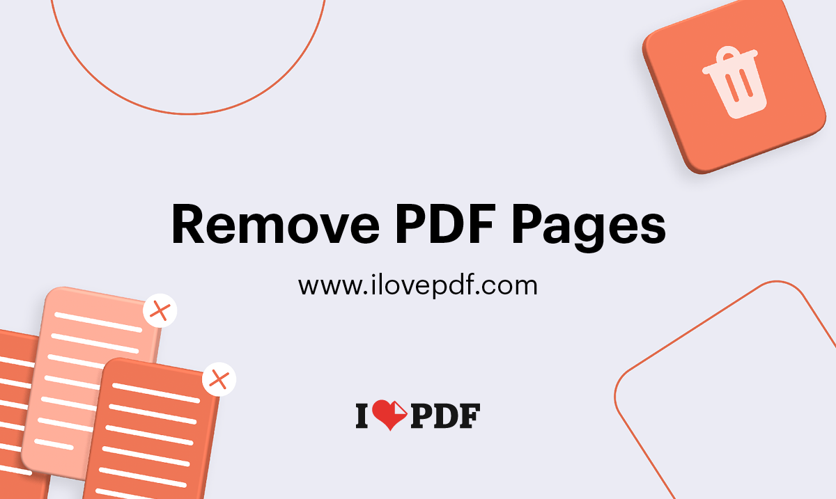 Remove pages from a PDF online