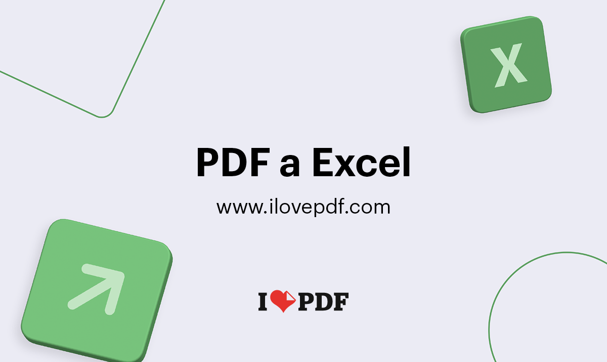 Convierte tus en PDF a EXCEL