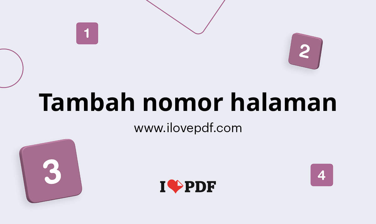 Tambahkan nomor halaman ke file pdf secara online