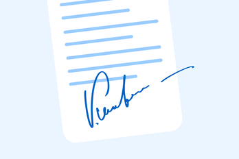 How to sign a Word document without printing it