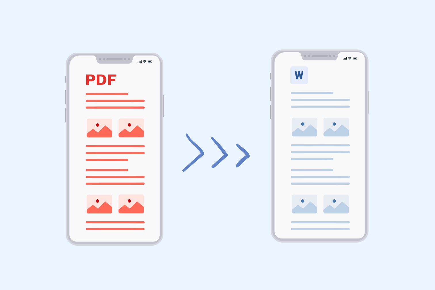 How to convert PDF files to Word on iOS/Android phone