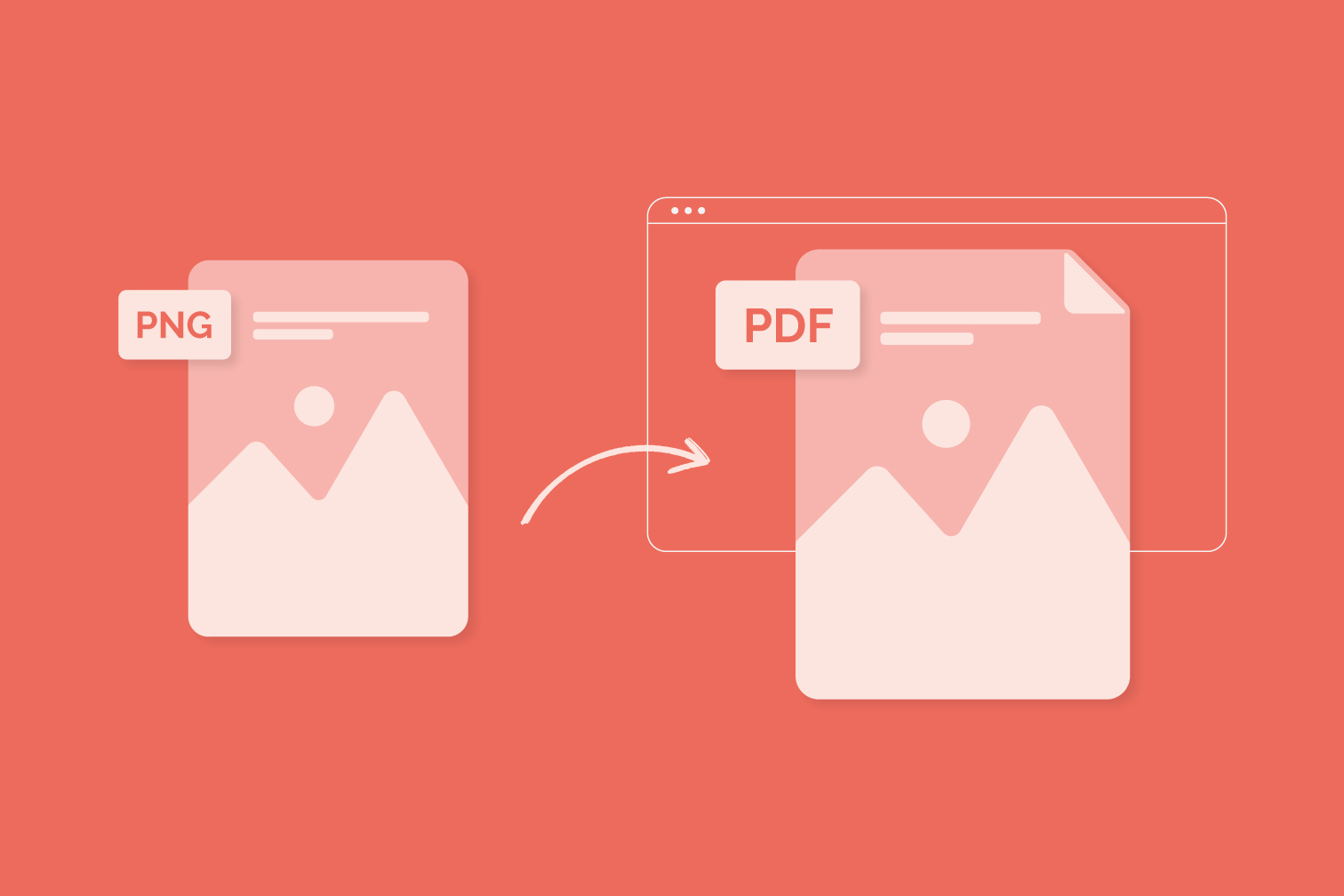 How to convert PNG images to PDF files online