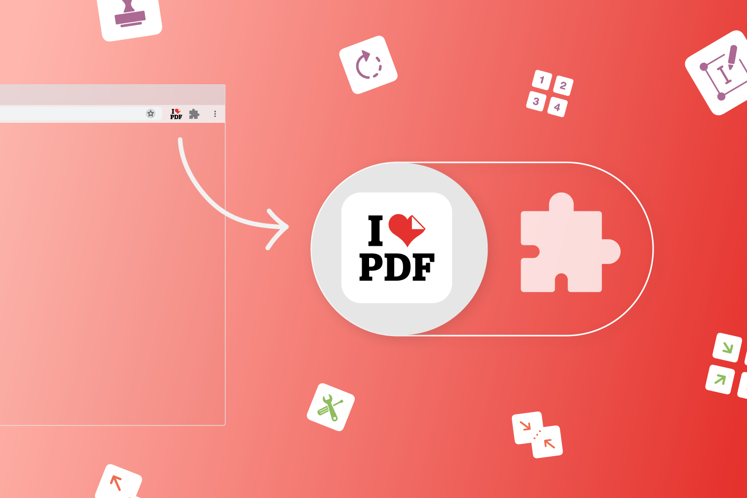 Download the free PDF extension for Chrome by iLovePDF