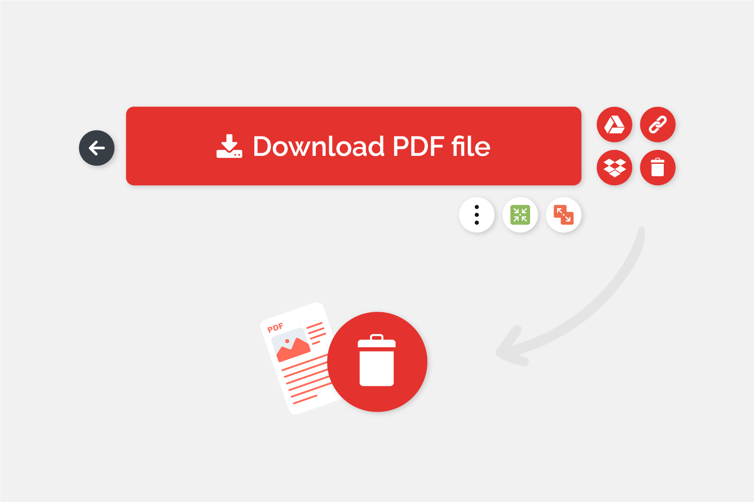 Delete your documents from iLovePDF for added security 