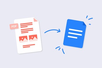 Cómo convertir un PDF a Google Docs