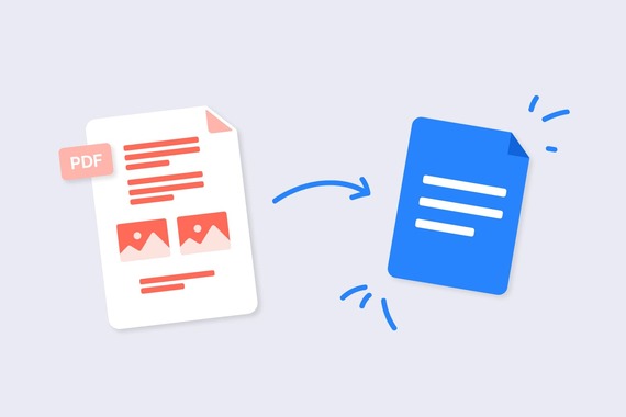Comment convertir un PDF en Google Doc  