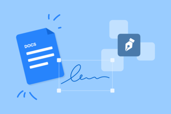 How to eSign a Google Doc using digital signatures