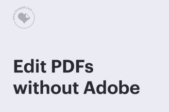Can I edit a PDF without Adobe Acrobat? Here's how using iLovePDF