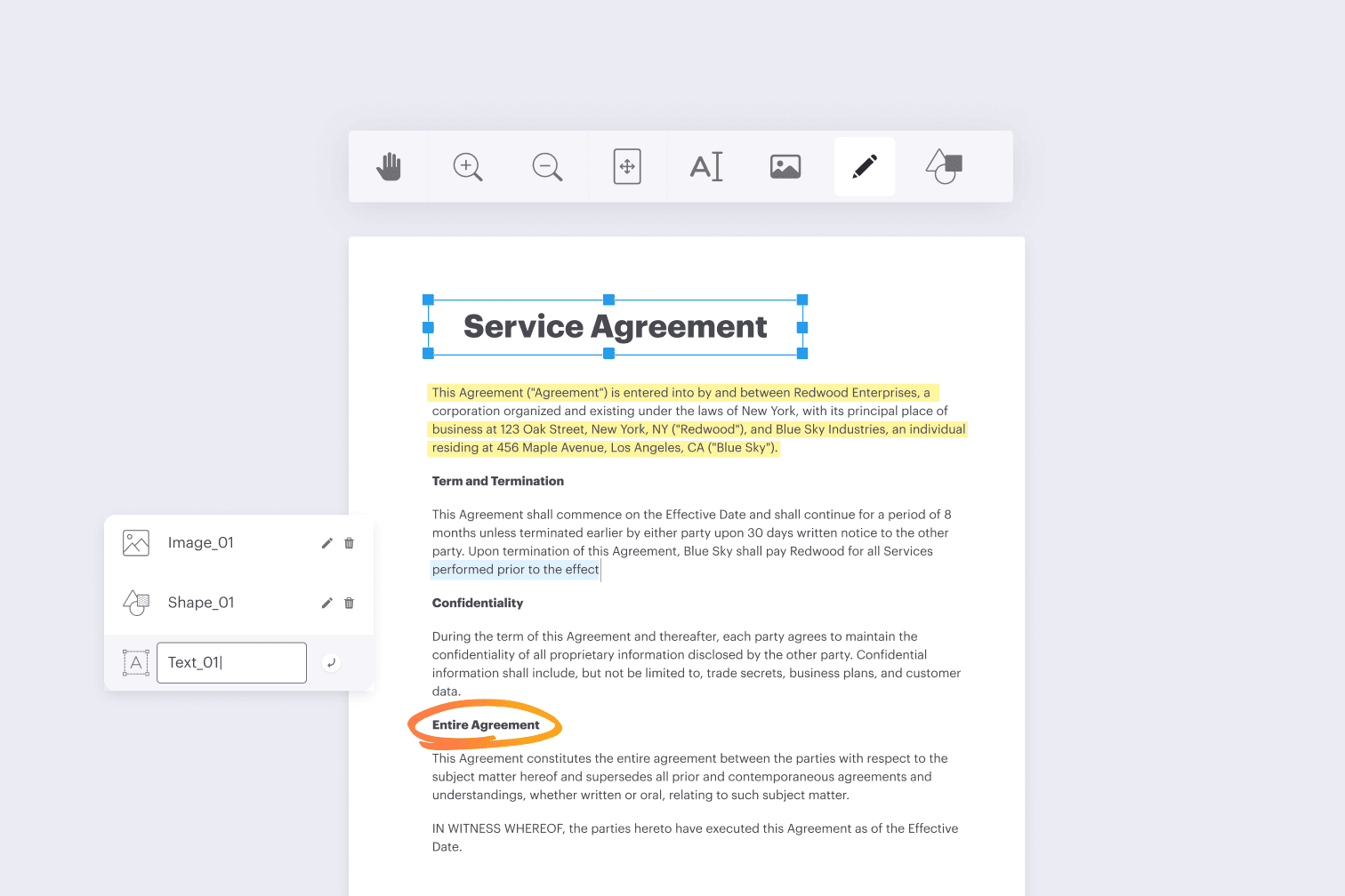 Edit PDFs by adding notes, annotations, and text to improve your study notes 