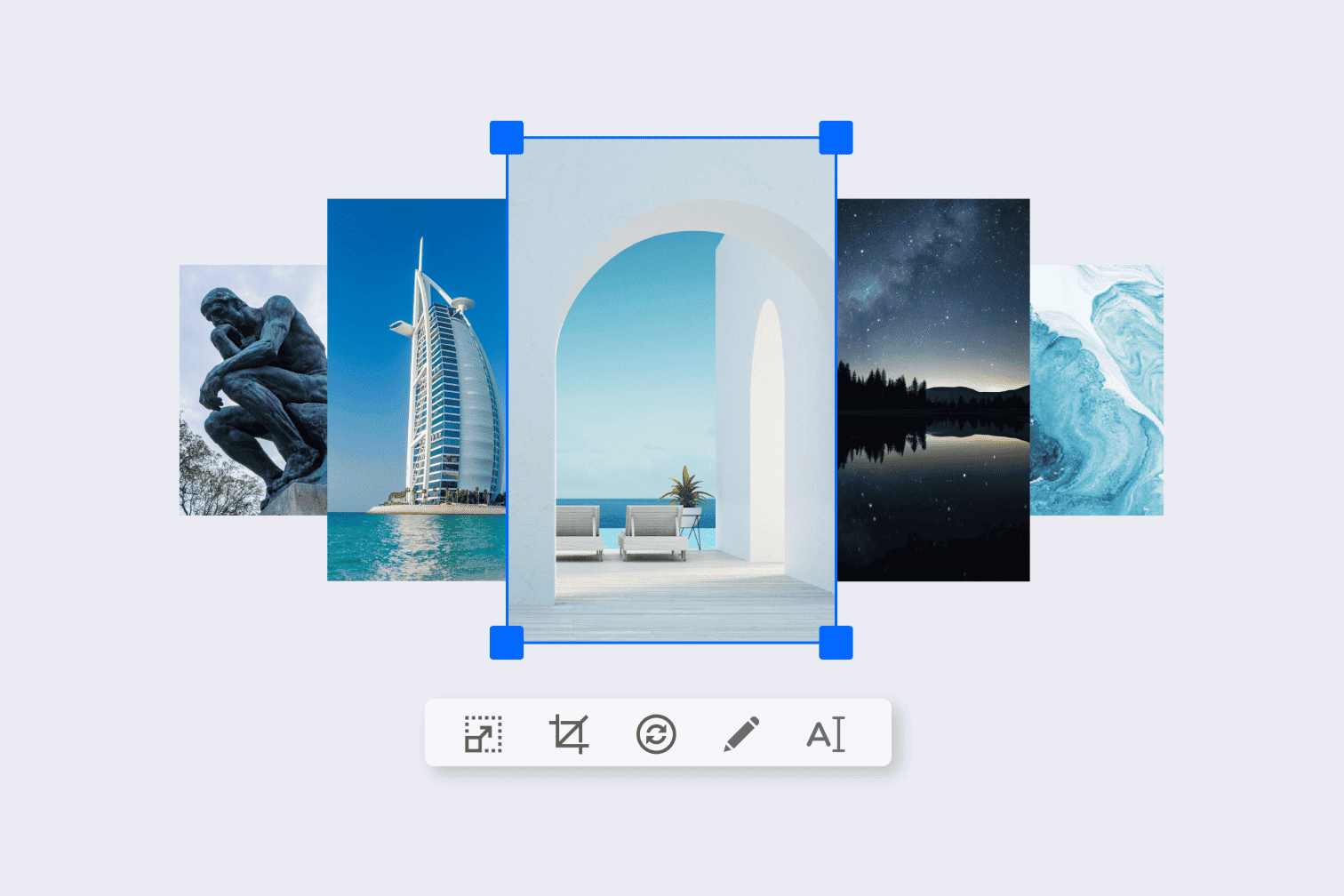 Use iLoveIMG to start optimizing your photos and images with easy to use editing and AI tools