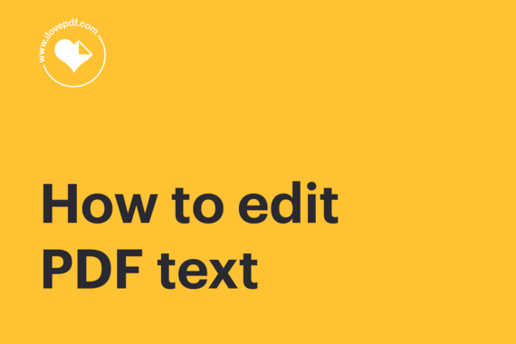How to edit text directly in your PDF files online 