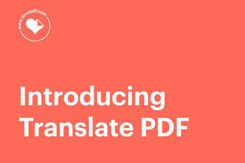 Introducing Translate PDF: AI-Powered PDF Translation Without Losing Formatting