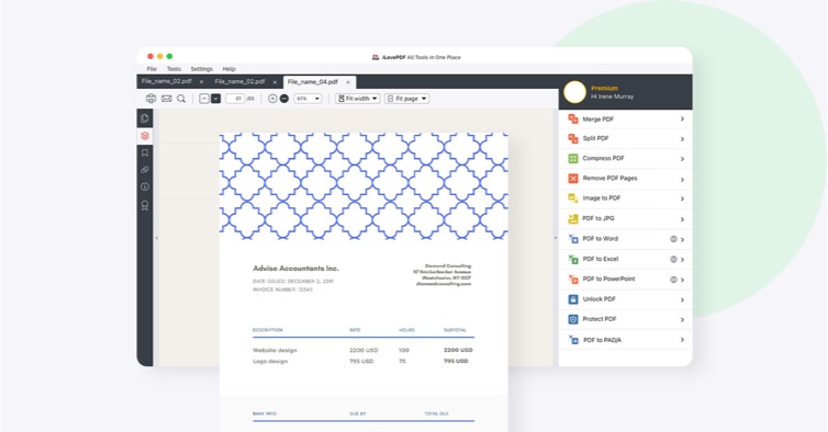 PDF desktop tools