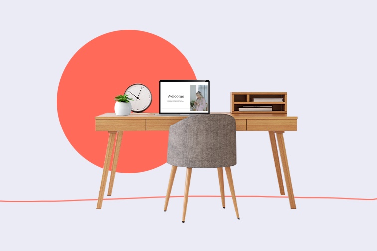 minimalist remote worker