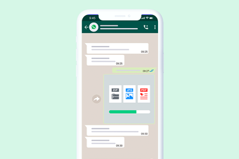 How to send a large file on WhatsApp