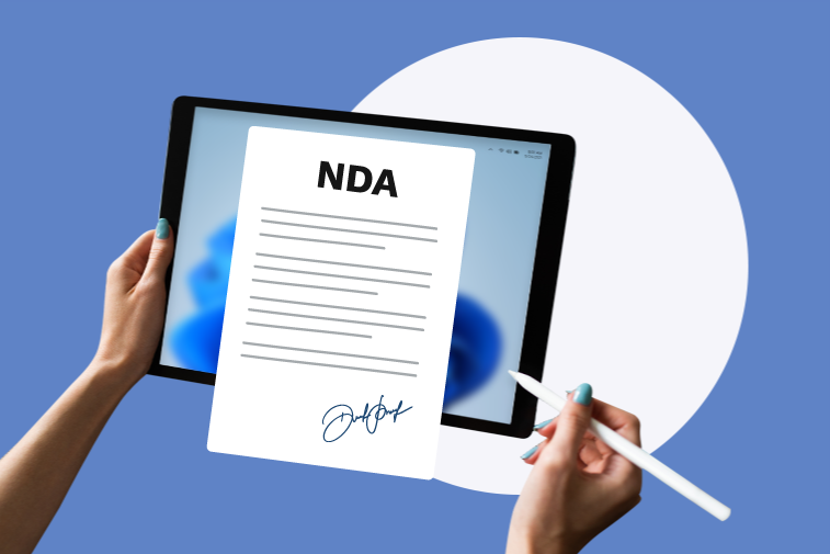 How to sign NDA online using an electronic signature