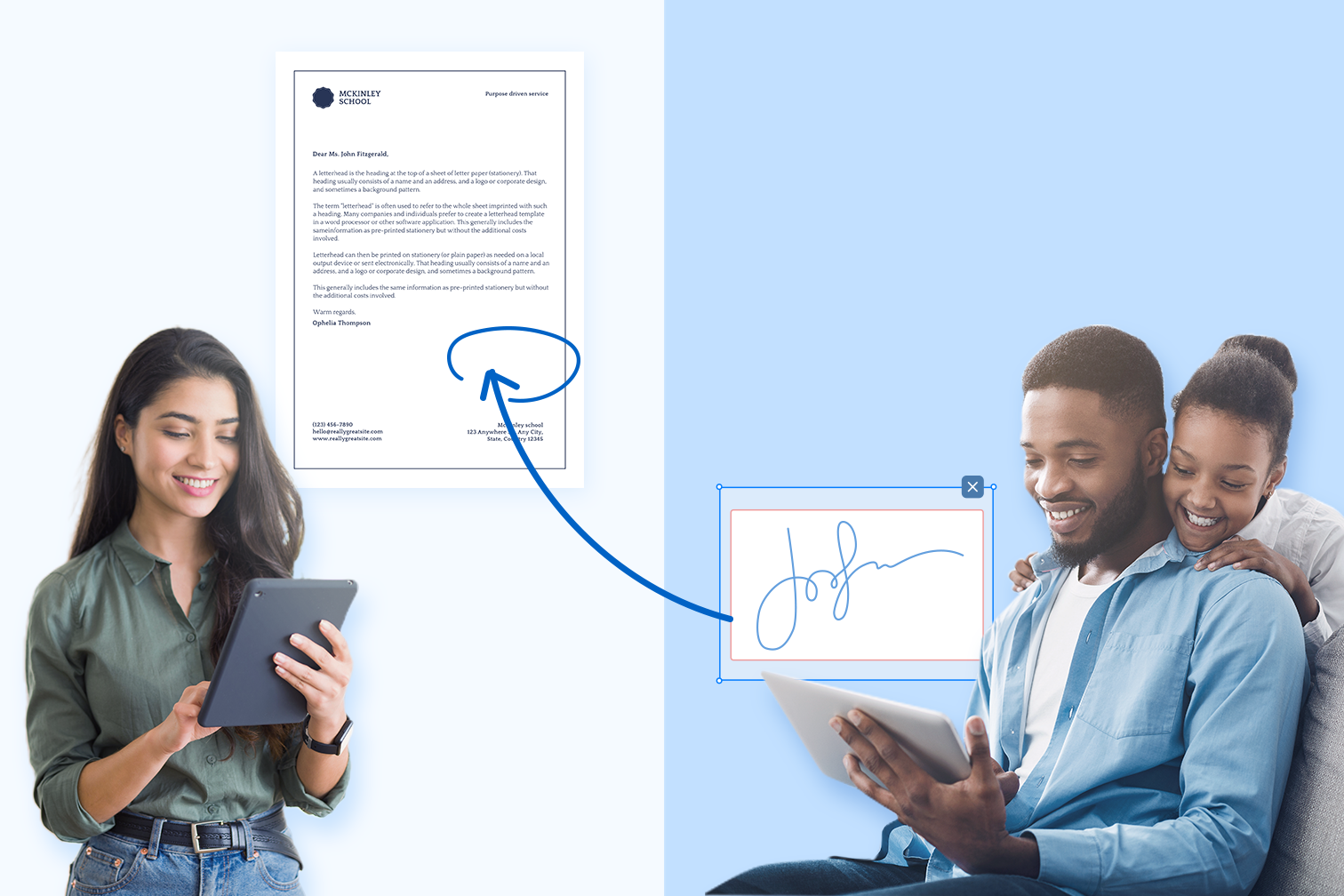 How to improve parentteacher communication with esigning